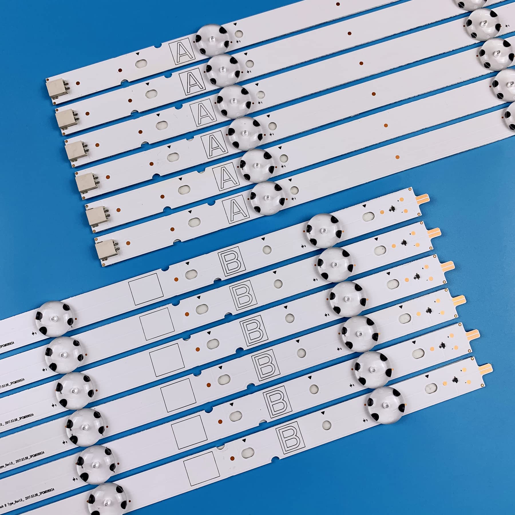 Amazon.com: PANMILED 12 Pieces LED Backlight Strips for 70inch TV